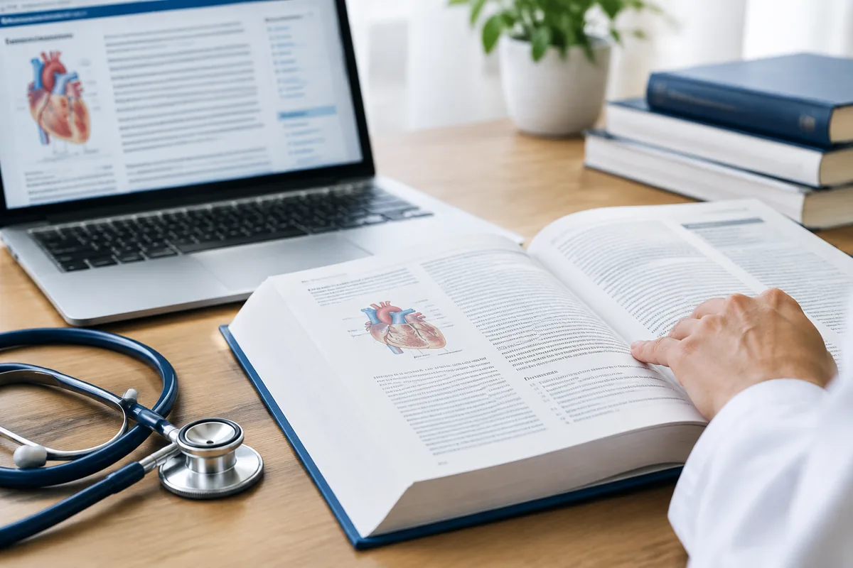 Comment une encyclopédie médicale indique-t-elle les sources d’une définition